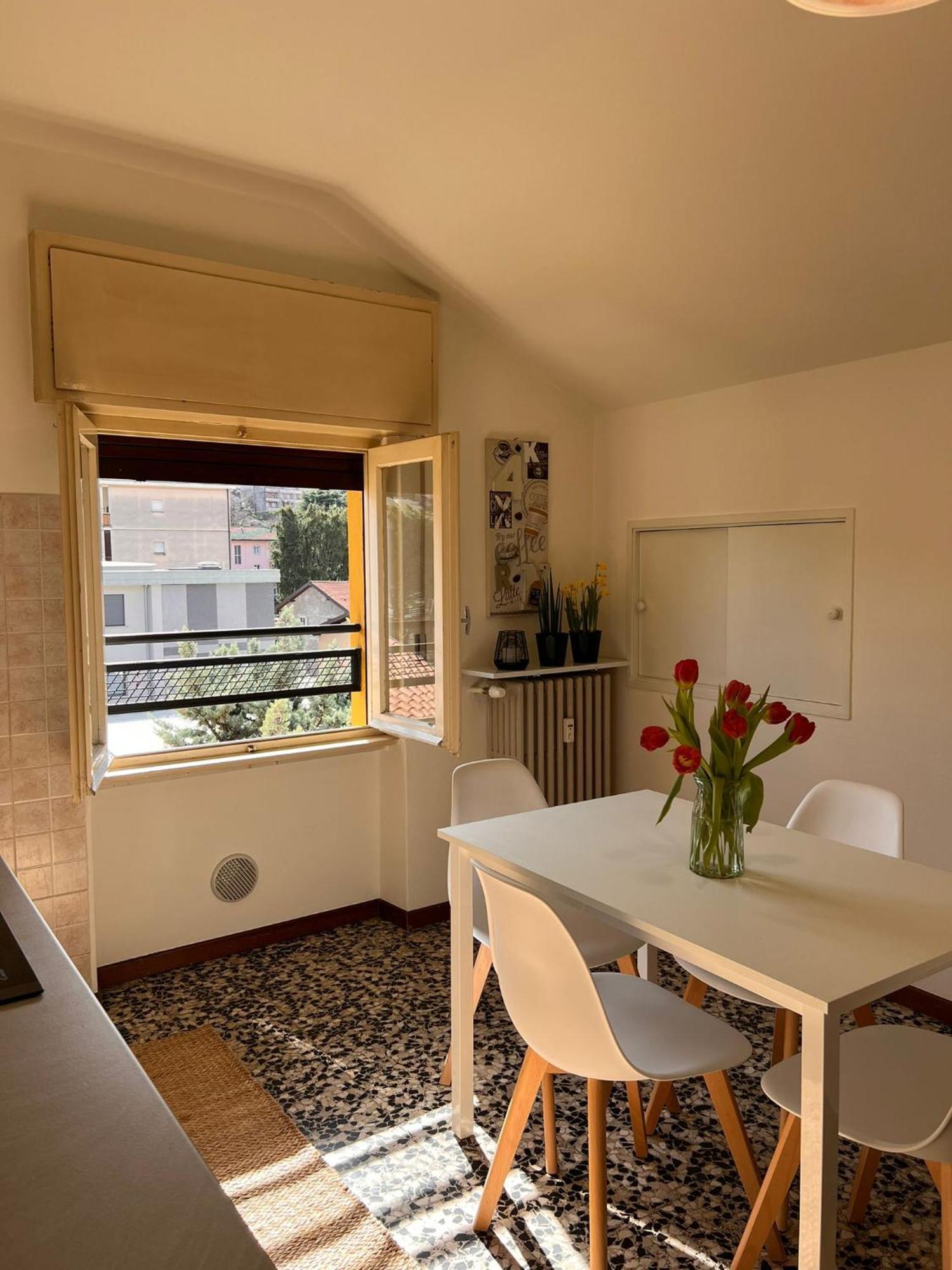 La Mansarda Apartment Como Exterior foto